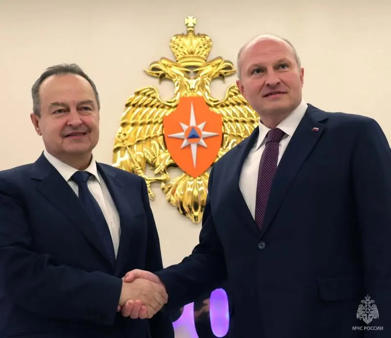 Изображение к материалу: МЧС России продолжит укреплять сотрудничество с Сербией в сфере реагирования на чрезвычайные ситуации