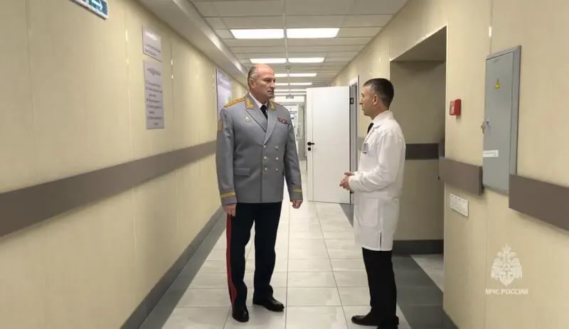Изображение к материалу: В Санкт-Петербургском университете ГПС МЧС России открылась обновленная поликлиника
