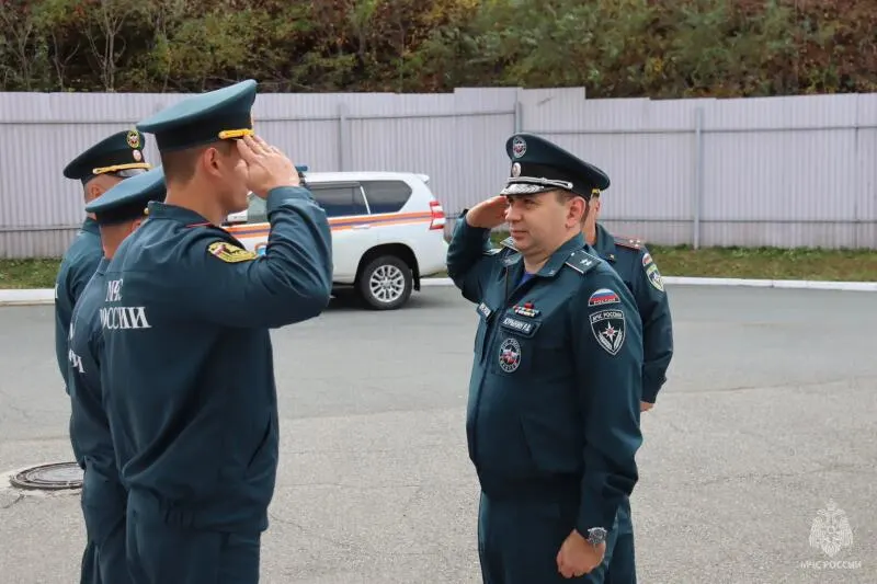Изображение к материалу: Делегация МЧС России с рабочей поездкой на Дальнем Востоке