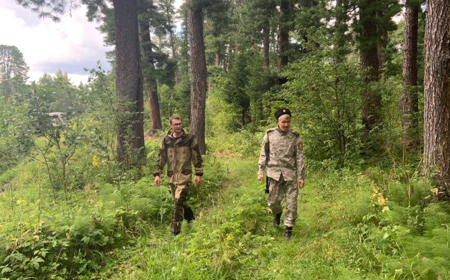 Томские казаки помогают патрулировать леса Томской области