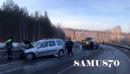 Один человек погиб и 1 пострадал в ДТП на трассе Томск – Самусь