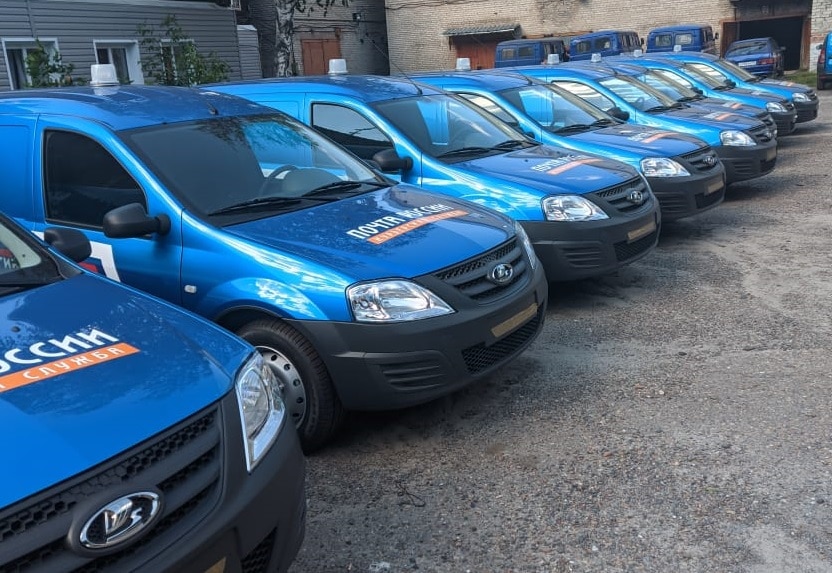 Почтовики Томской области получили новые автомобили